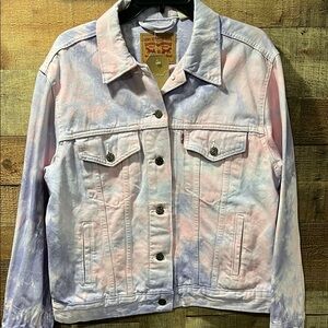Levi's Pastel Tie-Dye Jean Jacket